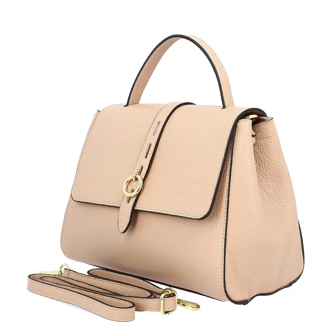 Leonardo Carla Handcrafted Women'S Handbag In Leather In Different Colors Shop