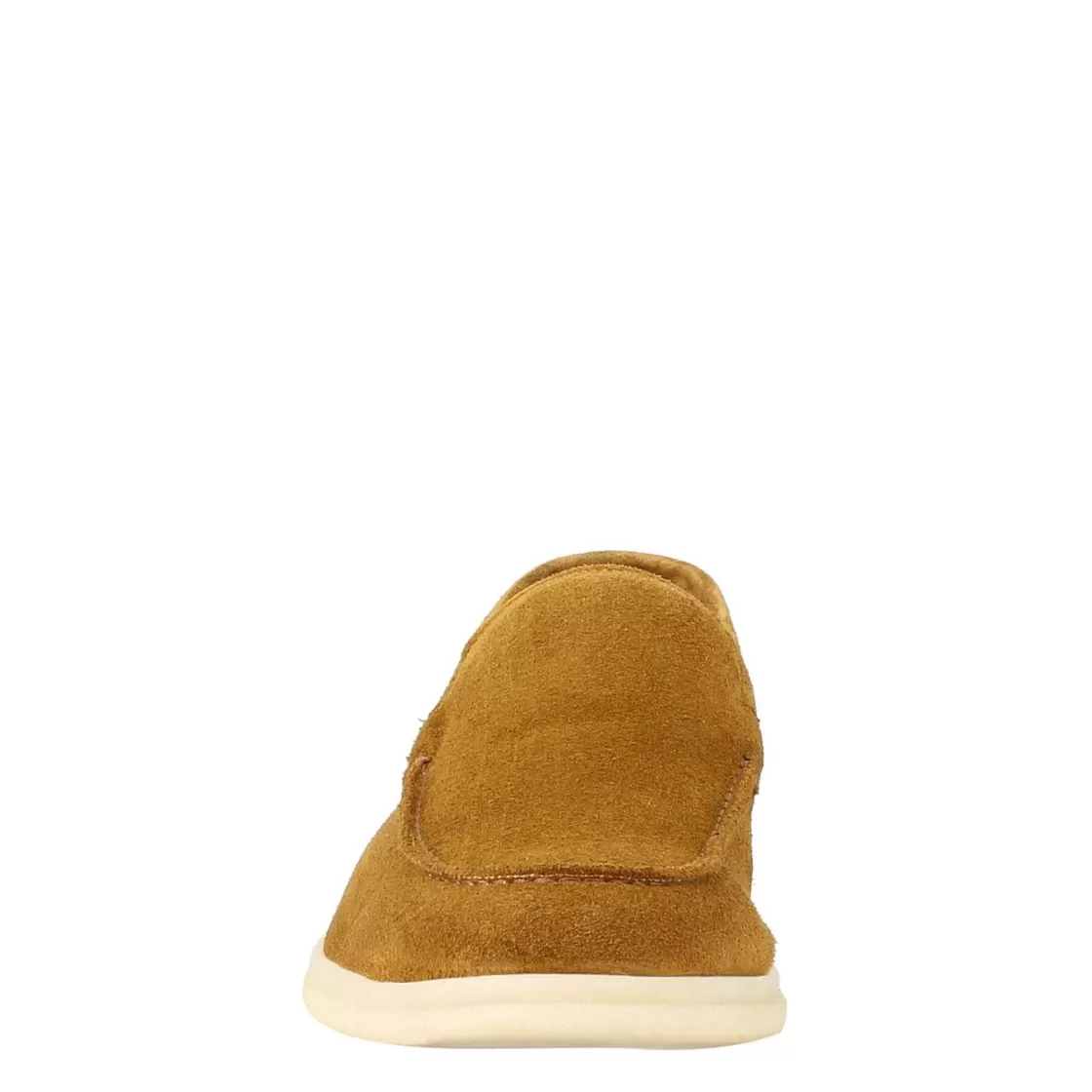 Leonardo Elegant Brown Unlined Loafer For Men In Suede Store
