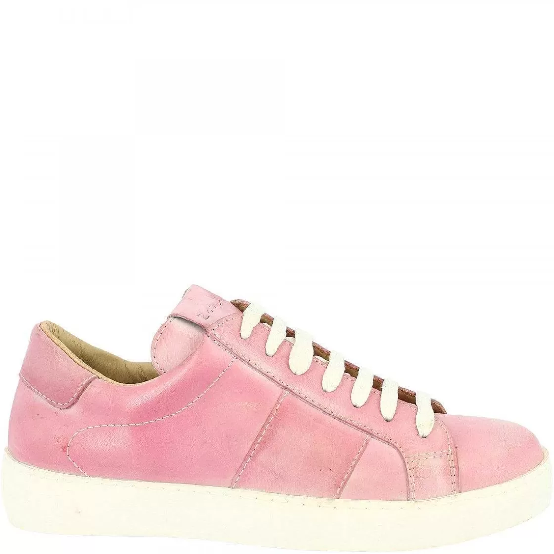 Leonardo Leo'S Sens Women'S Handmade Sneakers In Pink Calf Leather Outlet
