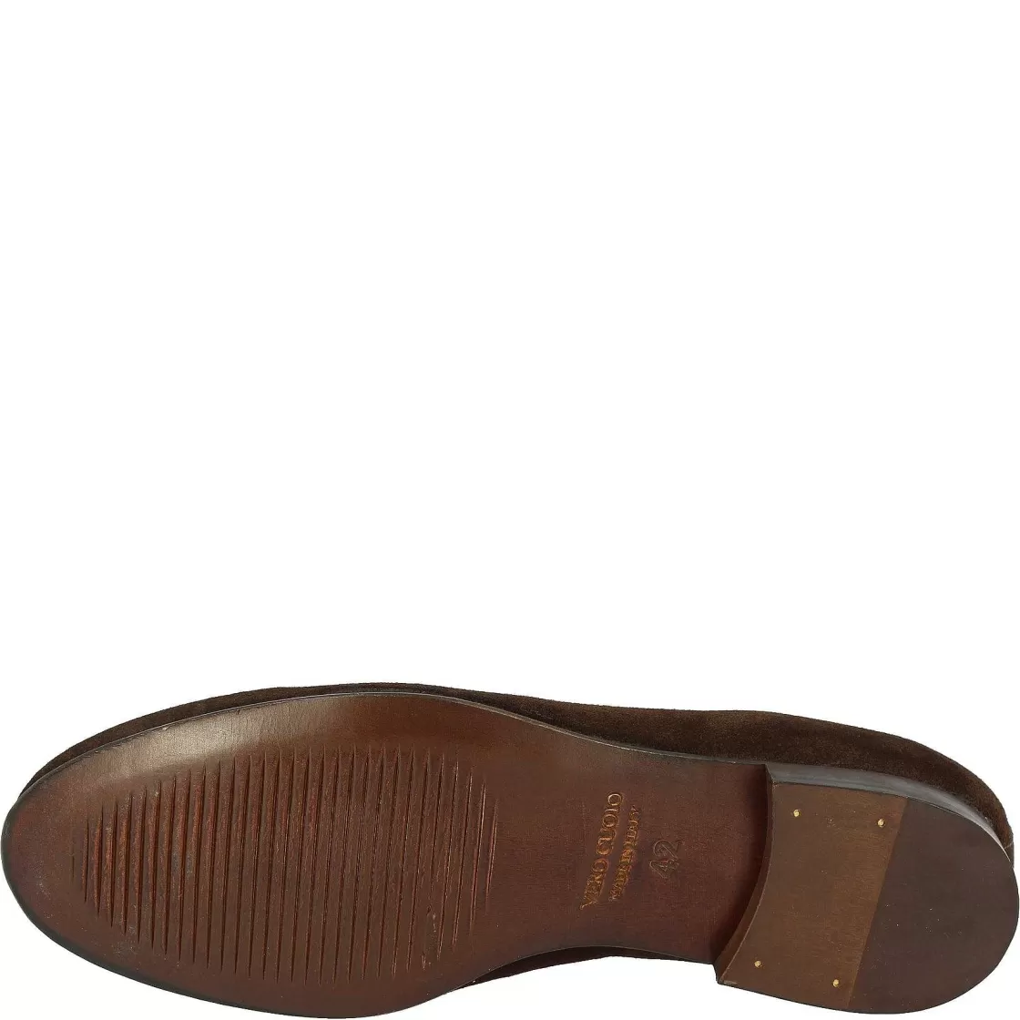 Leonardo Men'S Handmade Slip-On Loafers In Dark Brown Suede Leather Best